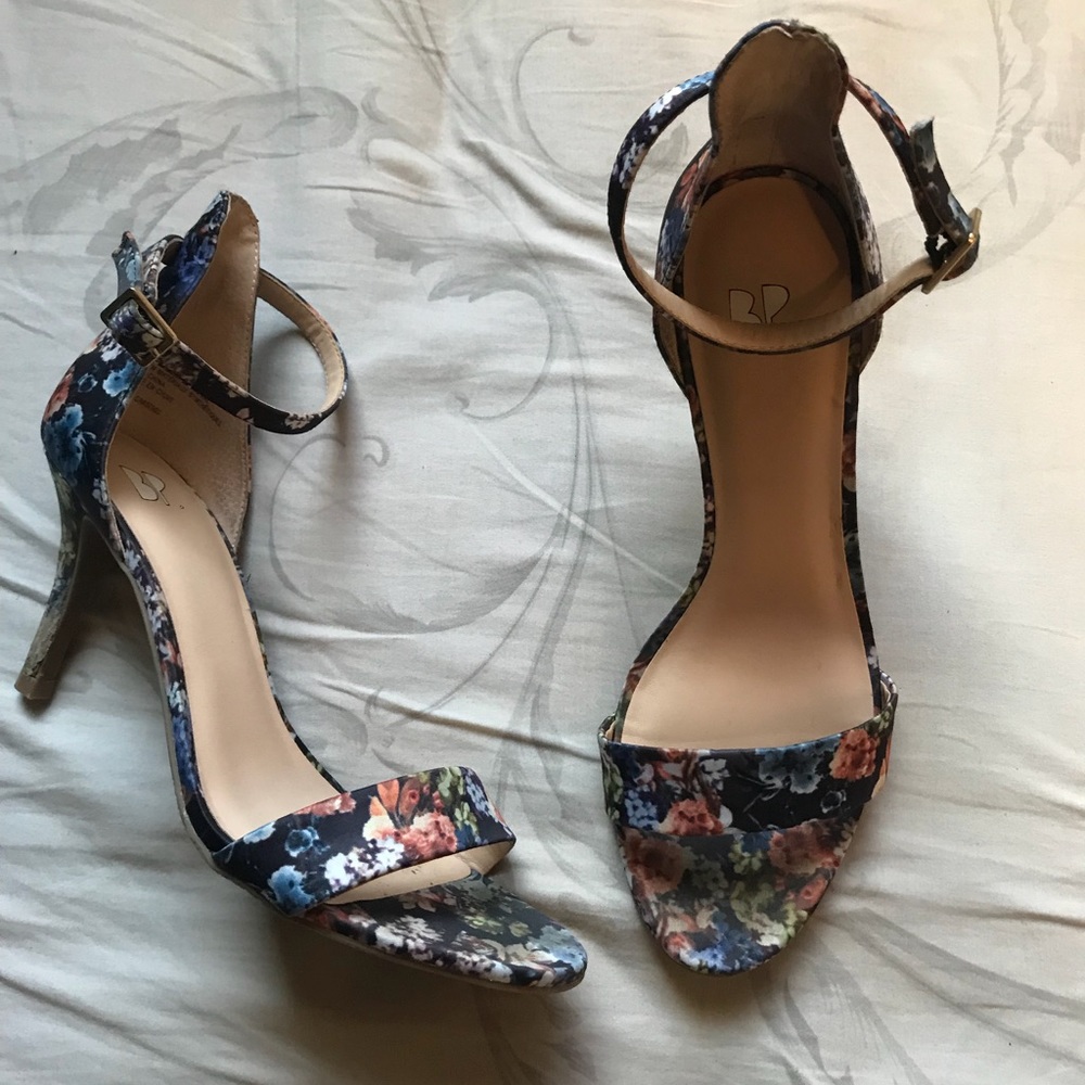 Floral heels